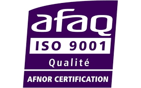ISO 9001 quality management system certification.